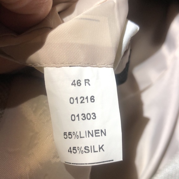 COPY - Jos. A. Bank Tweed Sport Coat 46R NWOT Neutral Versatile Color 2 Button - Picture 10 of 11